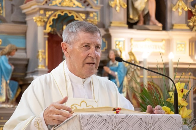 ​Proslava zlatne mise vlč. Dragutina Bogadija u Župi svetog Vida u Vidovcu